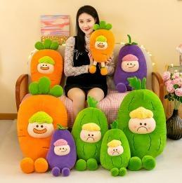 Vegetables Cartoon Pillow Suppliers Wholesale