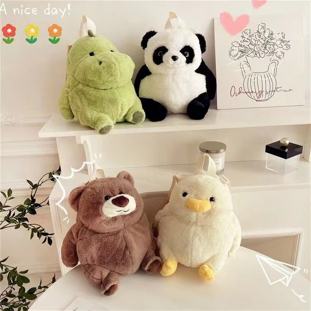 Animals Plush Backpack Suppliers Wholesale 