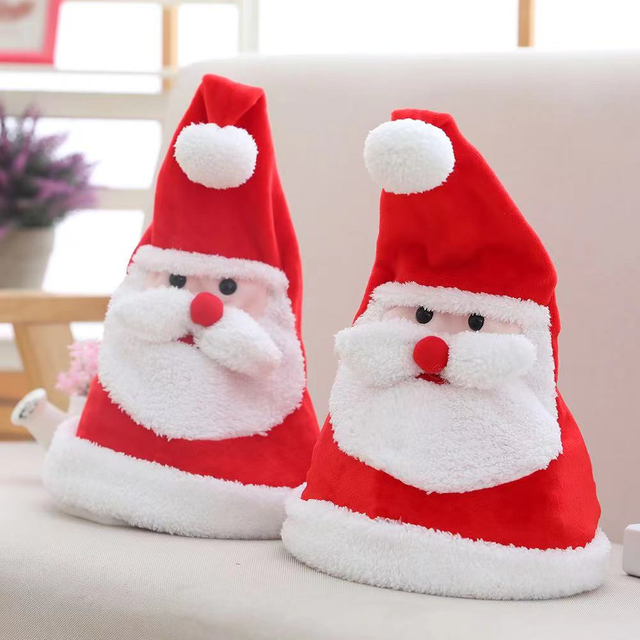 Singing Christmas Hat Cartoon Hats Suppliers Wholesale