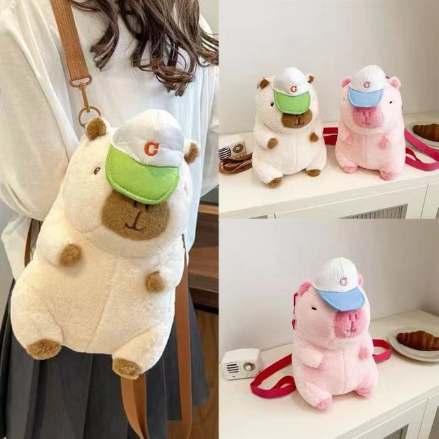 Hat Capybara Plush Backpack Suppliers Wholesale 