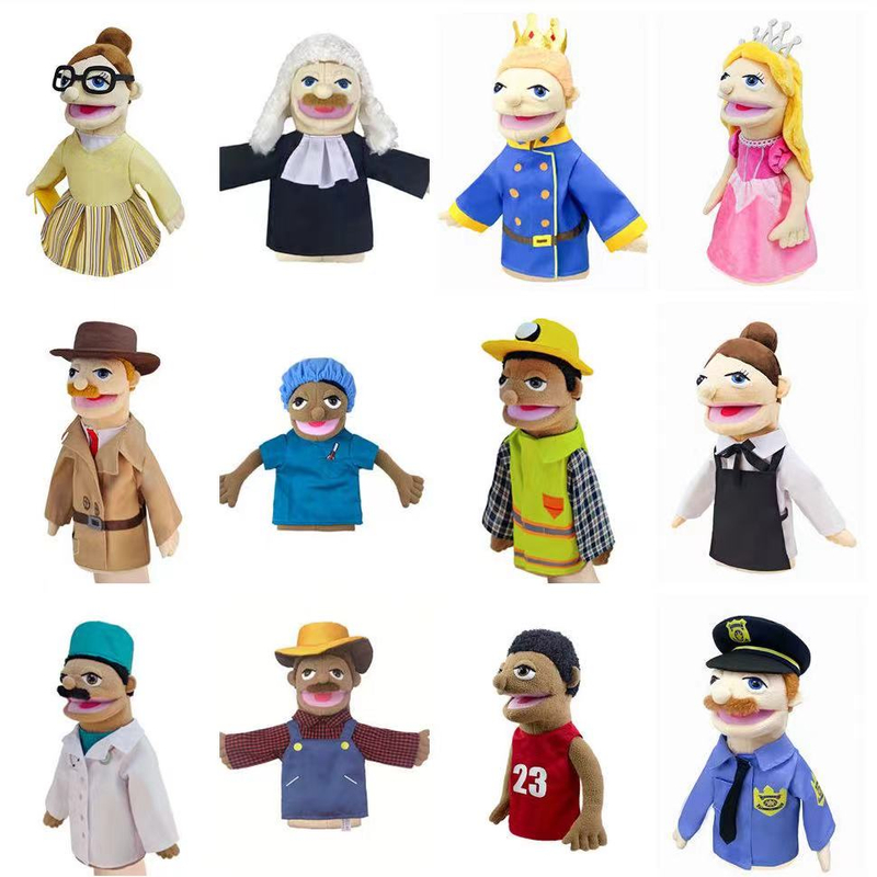 Career Role Puppet Toys Children's Hand Puppets Suppliers Wholesale 