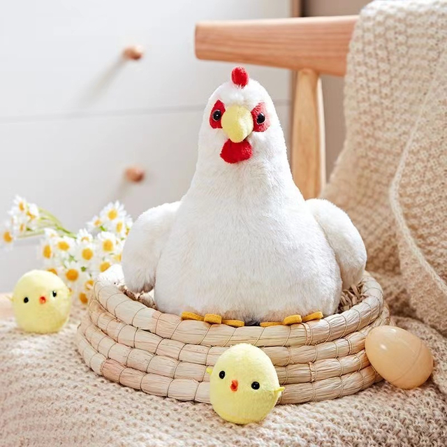 Plush Hen Interactive Toys for Kids Suppliers Wholesale 