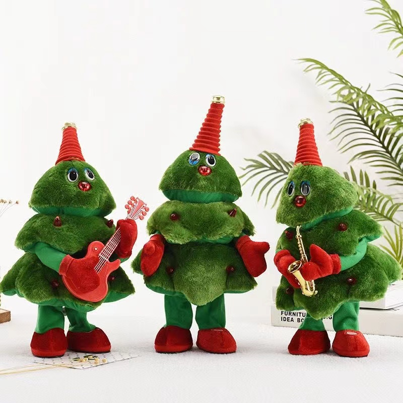 Singing Christmas Tree Holiday Gift Decoration Suppliers Wholesale