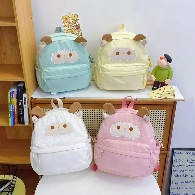 Sheep Schoolbag Canvas Backpack Suppliers Wholesale 